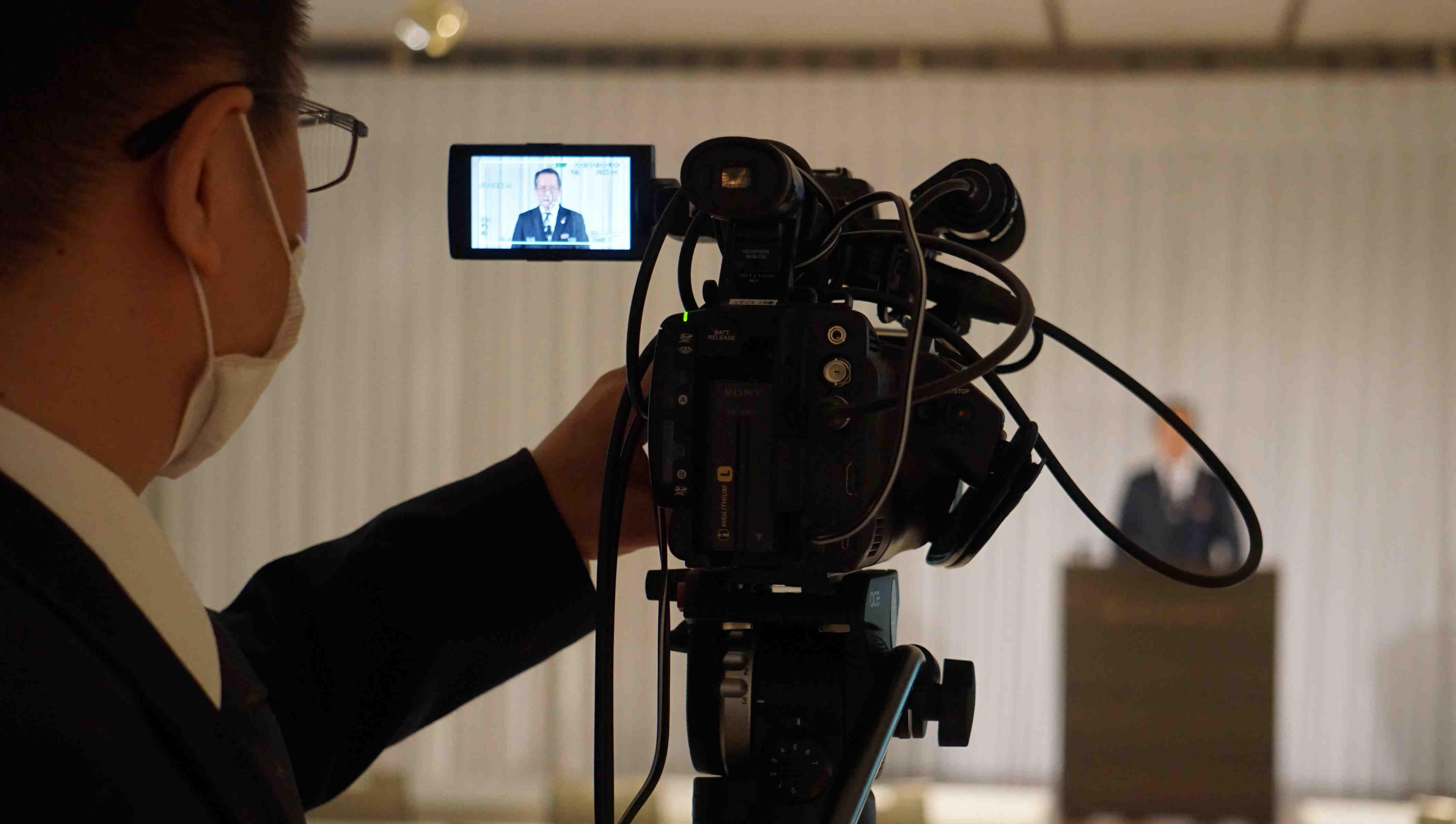 プレスプレビューの映像配信を行いました 導入事例集