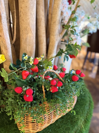 シンボルツリー根本の装飾