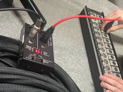 マルチボックスの通電チェック