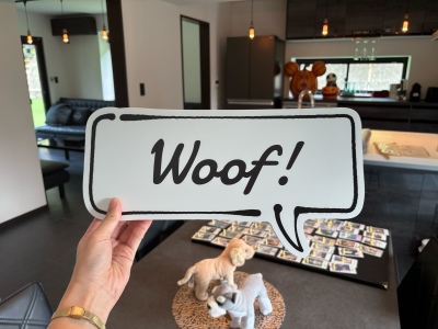 吹き出し立体パネル